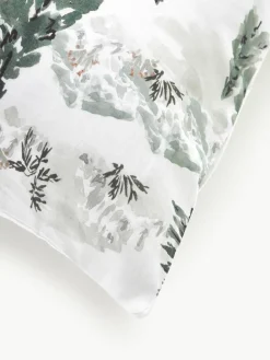 Designer katoenen perkale kussenhoes Forest^Westwing Collection Fashion