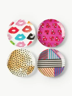 Designer ontbijtborden Carol van porselein, set van 4^Westwing Hot