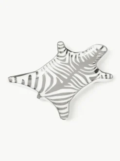 Designer sierschaal Zebra gemaakt van porselein^Jonathan Adler Clearance