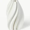 3D-geprinte vaas Melody van porselein, H 29 cm^Westwing Collection Best