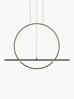 Dimbare LED hanglamp Halo met kleurverandering en afstandsbediening^Maytoni Online