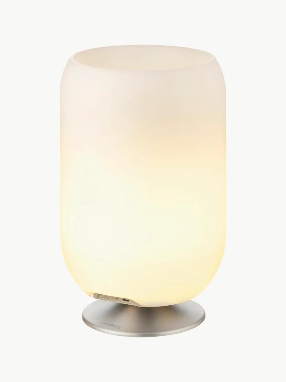 Dimbare LED tafellamp Atmos met Bluetooth-luidspreker en flessenkoeler^Westwing Fashion