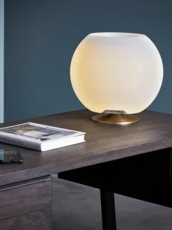 Dimbare LED tafellamp Sphere met Bluetooth-luidspreker en flessenkoeler^Westwing Discount