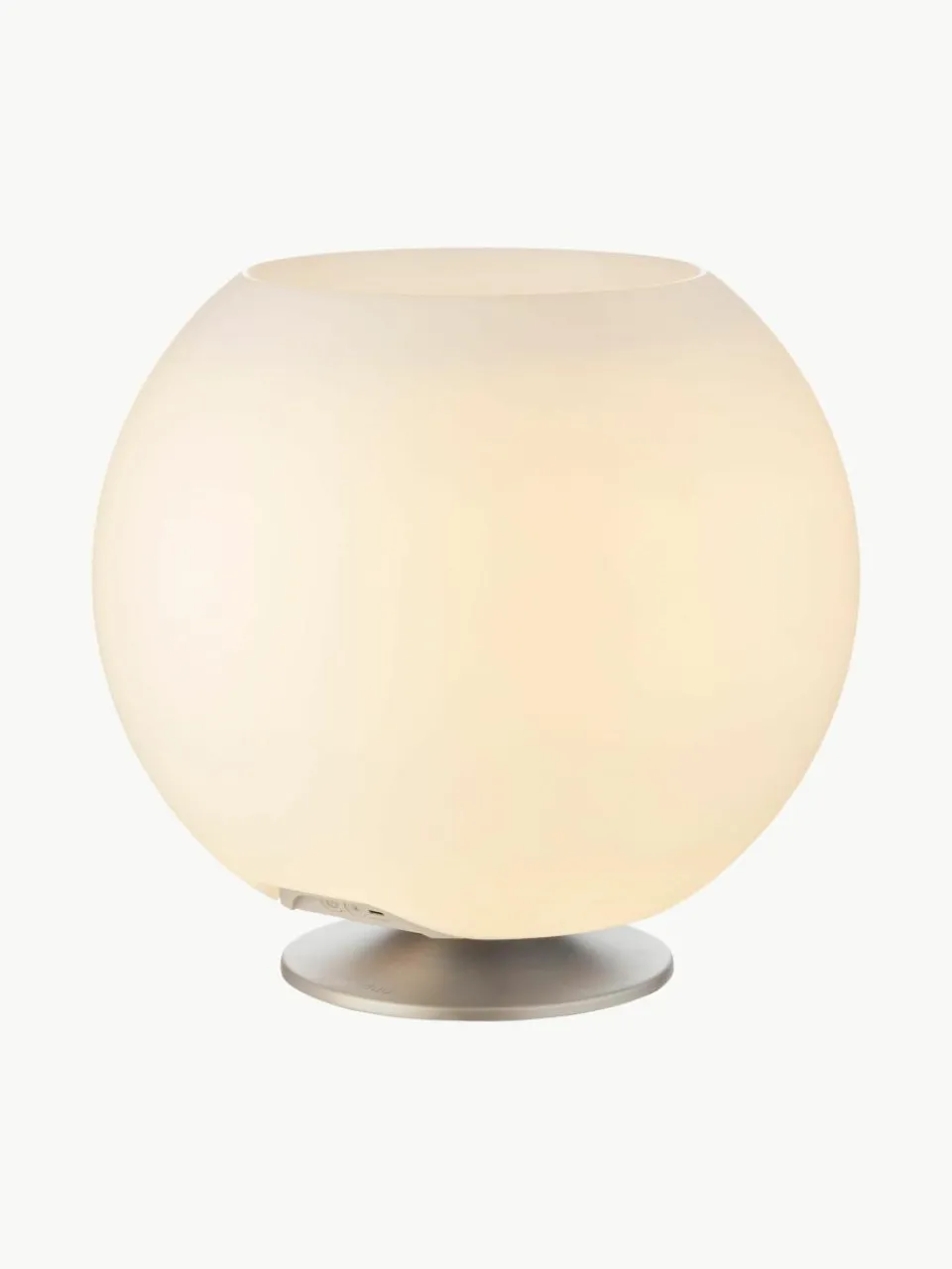 Dimbare LED tafellamp Sphere met Bluetooth-luidspreker en flessenkoeler^Westwing New