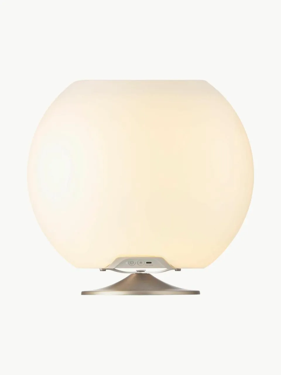 Dimbare LED tafellamp Sphere met Bluetooth-luidspreker en flessenkoeler^Westwing New