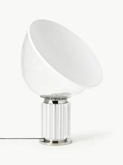 Dimbare LED tafellamp Taccia Small, mondgeblazen^Flos Online