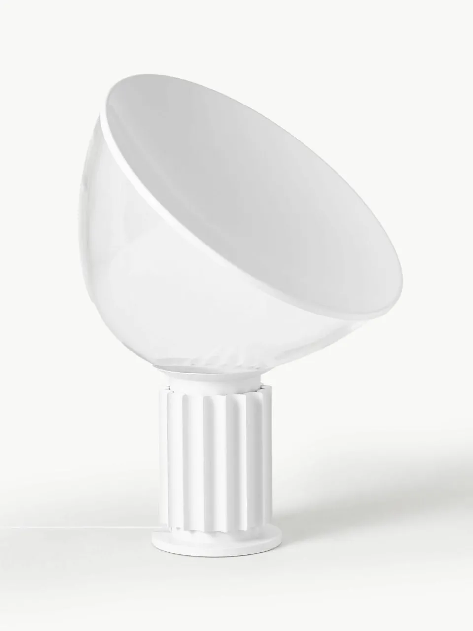 Dimbare LED tafellamp Taccia Small, mondgeblazen^Flos Online