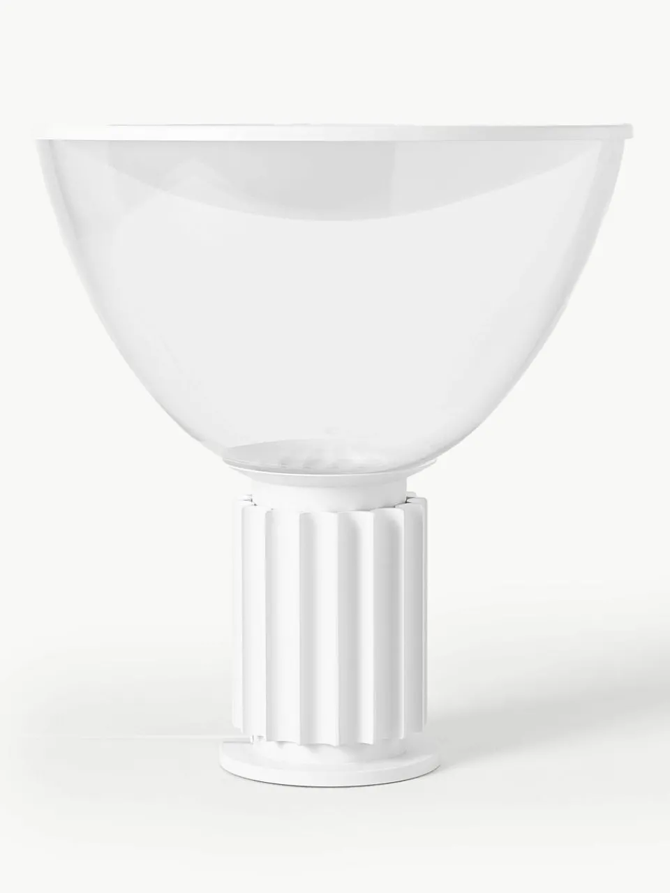 Dimbare LED tafellamp Taccia Small, mondgeblazen^Flos Online