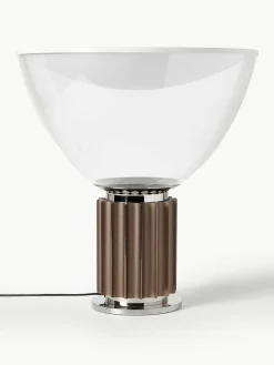 Dimbare LED tafellamp Taccia Small, mondgeblazen^Flos Hot