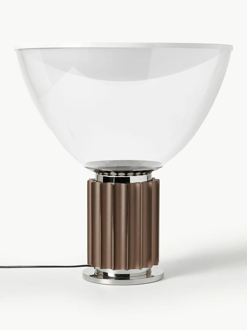 Dimbare LED tafellamp Taccia Small, mondgeblazen^Flos Hot