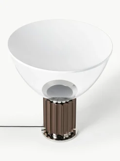 Dimbare LED tafellamp Taccia Small, mondgeblazen^Flos Hot