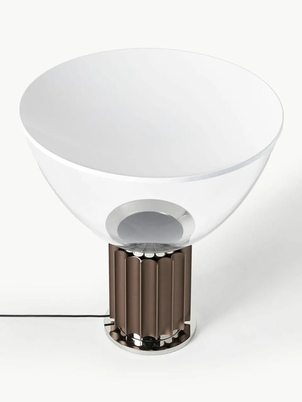 Dimbare LED tafellamp Taccia Small, mondgeblazen^Flos Hot