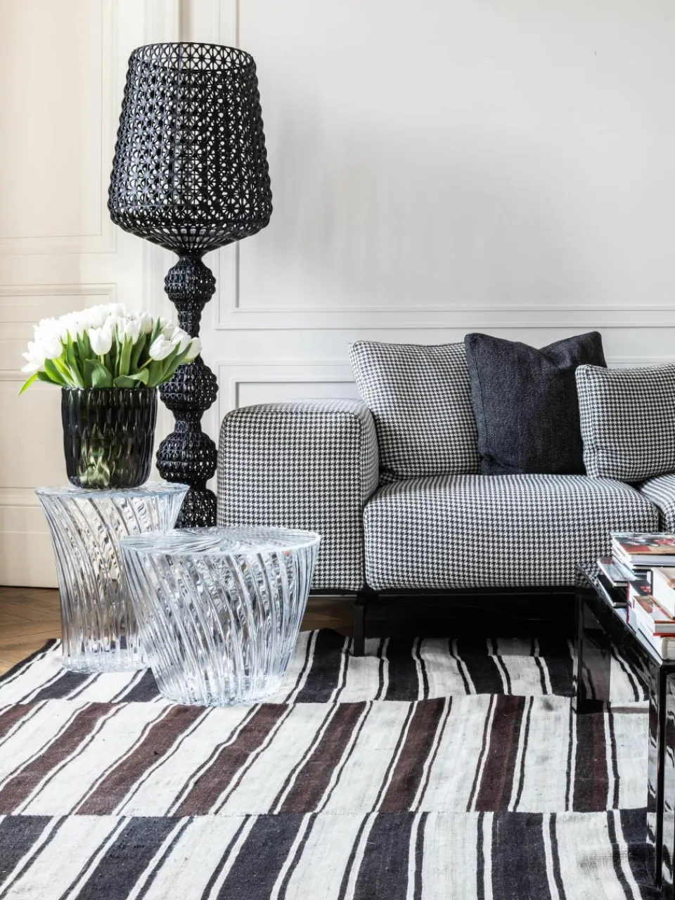 Dimbare LED vloerlamp Kabuki^Kartell Hot