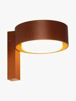 Dimbare outdoor LED wandlamp Plaff-On!, mondgeblazen^Marset Online