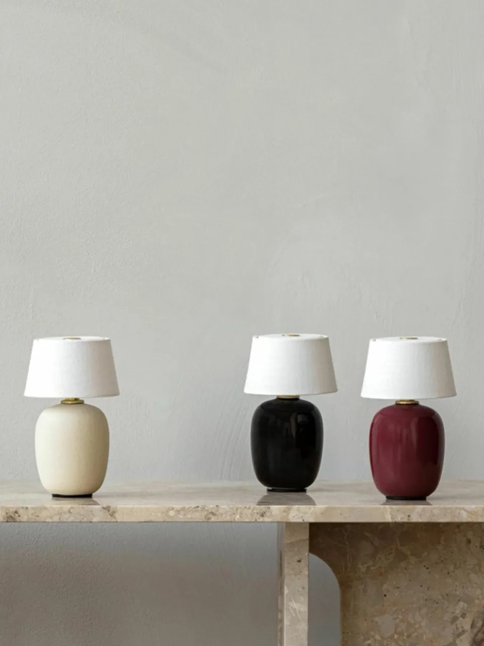 Dimbare tafellamp Torso met USB-aansluiting^Audo Copenhagen New