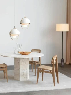 Dimbare vloerlamp Gravity met marmeren voet^GUBI Sale