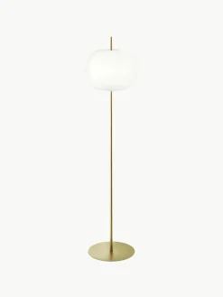 Dimbare vloerlamp Kushi, mondgeblazen^kdln Sale