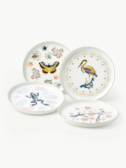 Dinerbord Flamboyant, set van 4^Westwing Collection Clearance