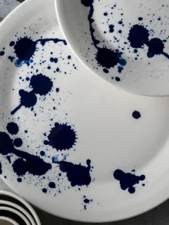 Dinerbord Pacific blauw van porselein^ROYAL DOULTON Online