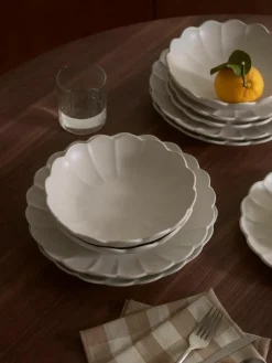 Dinerbord Sabina, 4 stuks^Westwing Collection Hot