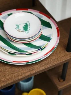 Dinerborden Bliss met kerstmotief, 2 stuks^&k Amsterdam Sale