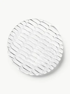 Dinerborden Jellies met structuurpatroon, 4 stuks^Kartell Fashion