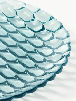 Dinerborden Jellies met structuurpatroon, 4 stuks^Kartell Hot