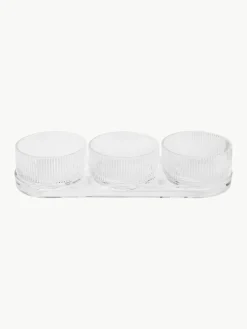 Dipschalen Pilastro met dienblad, set van 4^stelton Sale