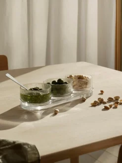 Dipschalen Pilastro met dienblad, set van 4^stelton Sale