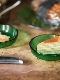 Dipschalen The Emeralds van glas, 2 stuks^HKLIVING Online
