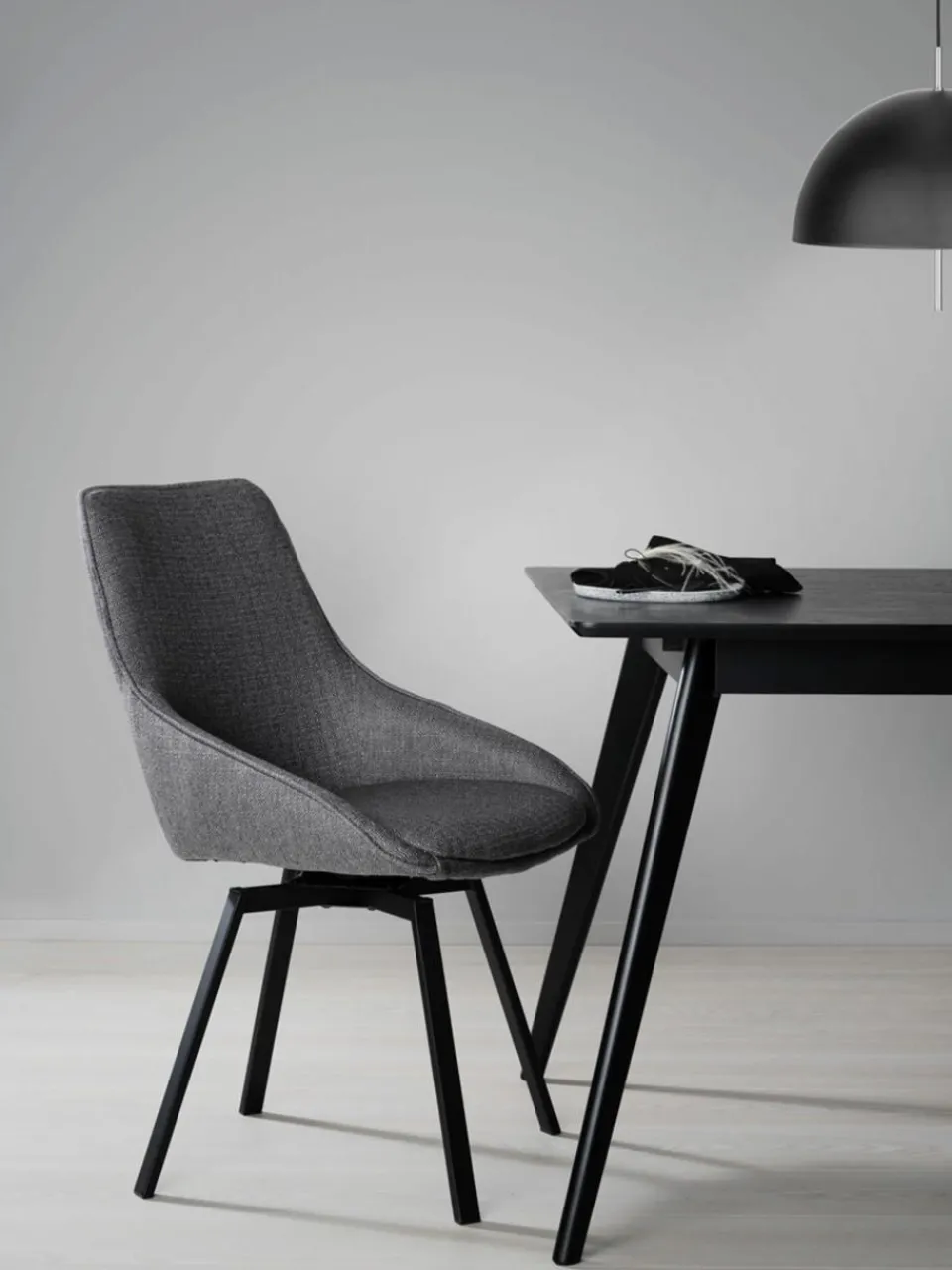 Draaibare gestoffeerde stoel Alison^Rowico Discount