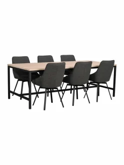 Draaibare gestoffeerde stoelen Alison, 2 stuks^Rowico Best