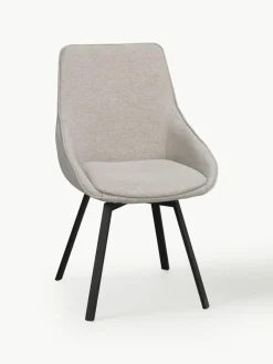 Draaibare gestoffeerde stoelen Alison, 2 stuks^Rowico Best