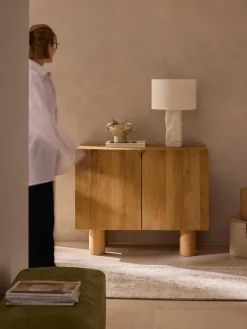 Dressoir Cadi van eikenhout^Westwing Collection Sale
