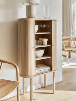 Dressoir Calary met geribde voorzijde^Westwing Collection Hot