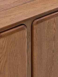Dressoir Chandler van eikenhout^Westwing Collection New