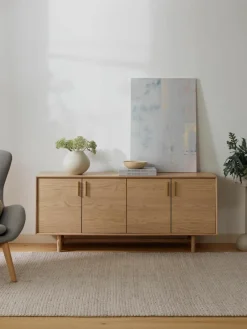 Dressoir Diana van eikenhout^Westwing Collection Fashion
