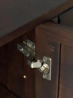 Dressoir Luca van mangohout met visgraat-patroon^Westwing Collection Discount