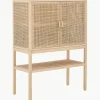 Dressoir Sanna van grenenhout en rotan^Bloomingville Hot