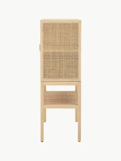 Dressoir Sanna van grenenhout en rotan^Bloomingville Hot