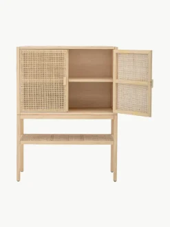 Dressoir Sanna van grenenhout en rotan^Bloomingville Hot