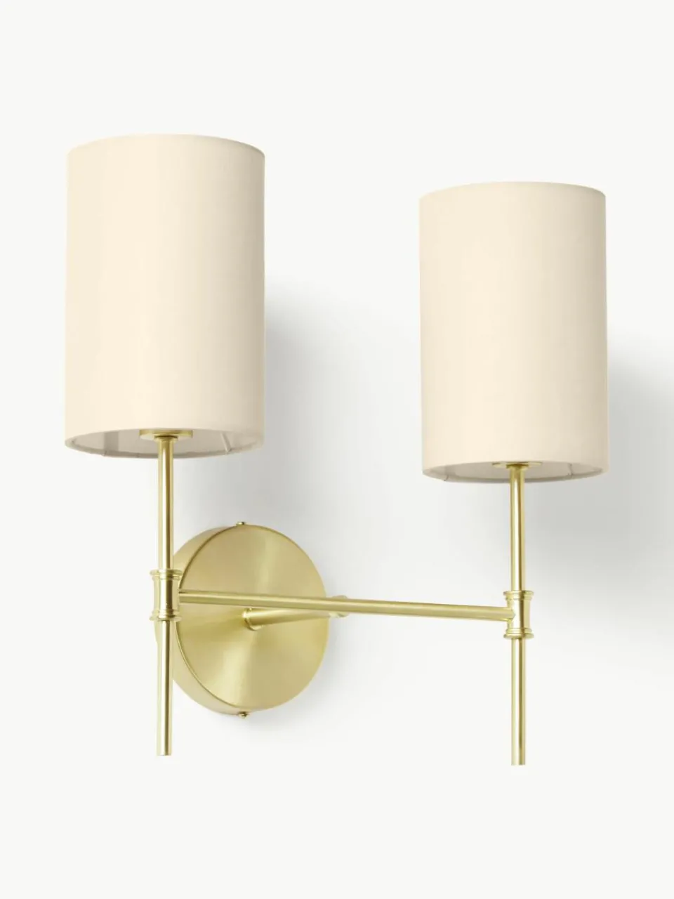 Dubbele wandlamp Kelsea^Westwing Collection Hot