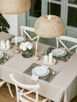 Dubbelzijdig bedrukte placemats Marrakesch Doubleface, set van 6^Villa D'Este Home Tivoli Best