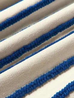 Dubbelzijdige kussenhoes Blah Blah met geborduurde opschrift^Westwing Collection Outlet