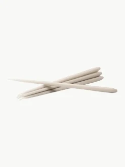 Dunne dinerkaarsen , 6 stuks^STOFF Nagel Fashion