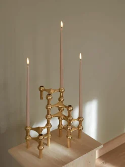 Dunne dinerkaarsen , 6 stuks^STOFF Nagel Fashion