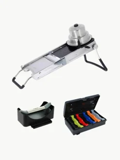 Edelstalen juliennesnijder Mandoline met rotatiecontrole systeem^De Buyer Online