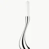 Edelstalen kandelaar Cobra in organische vorm, H 50 cm^GEORG JENSEN Fashion