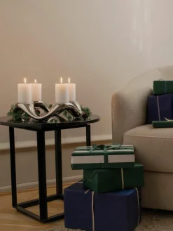 Edelstalen waxinelichthouder Cobra in organische vorm^GEORG JENSEN New