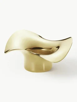 Edelstalen waxinelichthouders Cobra in organische vorm, 2 stuks^GEORG JENSEN Sale